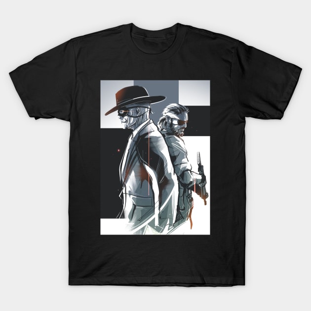 Venom Snake x Skull Face T-Shirt by Vector Volt